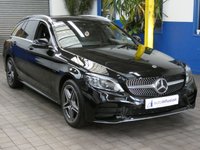 USED 2020 70 MERCEDES-BENZ C-CLASS 2.0 C300e 13.5kWh AMG Line Edition Estate 5dr Petrol Plug-in Hybrid G-Tronic+ Euro 6 (s/s) (320 ps) SAT NAV HEATED LEATHER INTERIOR REAR VIEW CAMERA CRUISE CONTROL PARKING SENSOR 1 OWNER MERCEDES SERVICE HISTORY WARRANTY