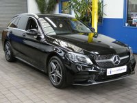 USED 2020 70 MERCEDES-BENZ C-CLASS 2.0 C300e 13.5kWh AMG Line Edition Estate 5dr Petrol Plug-in Hybrid G-Tronic+ Euro 6 (s/s) (320 ps) SAT NAV HEATED LEATHER INTERIOR REAR VIEW CAMERA CRUISE CONTROL PARKING SENSOR 1 OWNER MERCEDES SERVICE HISTORY WARRANTY