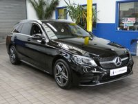 USED 2020 70 MERCEDES-BENZ C-CLASS 2.0 C300e 13.5kWh AMG Line Edition Estate 5dr Petrol Plug-in Hybrid G-Tronic+ Euro 6 (s/s) (320 ps) SAT NAV HEATED LEATHER INTERIOR REAR VIEW CAMERA CRUISE CONTROL PARKING SENSOR 1 OWNER MERCEDES SERVICE HISTORY WARRANTY