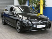 USED 2020 70 MERCEDES-BENZ C-CLASS 2.0 C300e 13.5kWh AMG Line Edition Estate 5dr Petrol Plug-in Hybrid G-Tronic+ Euro 6 (s/s) (320 ps) SAT NAV HEATED LEATHER INTERIOR REAR VIEW CAMERA CRUISE CONTROL PARKING SENSOR 1 OWNER MERCEDES SERVICE HISTORY WARRANTY