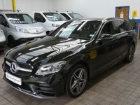 USED 2020 70 MERCEDES-BENZ C-CLASS 2.0 C300e 13.5kWh AMG Line Edition Estate 5dr Petrol Plug-in Hybrid G-Tronic+ Euro 6 (s/s) (320 ps) SAT NAV HEATED LEATHER INTERIOR REAR VIEW CAMERA CRUISE CONTROL PARKING SENSOR 1 OWNER MERCEDES SERVICE HISTORY WARRANTY