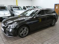 USED 2020 70 MERCEDES-BENZ C-CLASS 2.0 C300e 13.5kWh AMG Line Edition Estate 5dr Petrol Plug-in Hybrid G-Tronic+ Euro 6 (s/s) (320 ps) SAT NAV HEATED LEATHER INTERIOR REAR VIEW CAMERA CRUISE CONTROL PARKING SENSOR 1 OWNER MERCEDES SERVICE HISTORY WARRANTY
