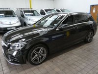 USED 2020 70 MERCEDES-BENZ C-CLASS 2.0 C300e 13.5kWh AMG Line Edition Estate 5dr Petrol Plug-in Hybrid G-Tronic+ Euro 6 (s/s) (320 ps) SAT NAV HEATED LEATHER INTERIOR REAR VIEW CAMERA CRUISE CONTROL PARKING SENSOR 1 OWNER MERCEDES SERVICE HISTORY WARRANTY