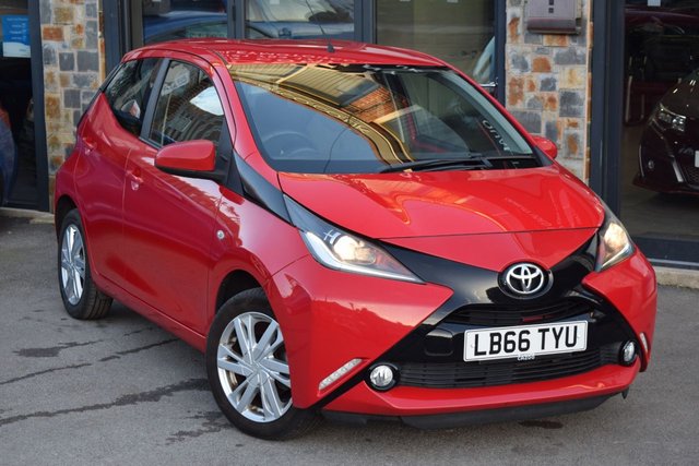 2016 66 Toyota Aygo 1.0 VVT-i x-pression Hatchback 5dr Petrol x-shift Euro 6 (68 ps)