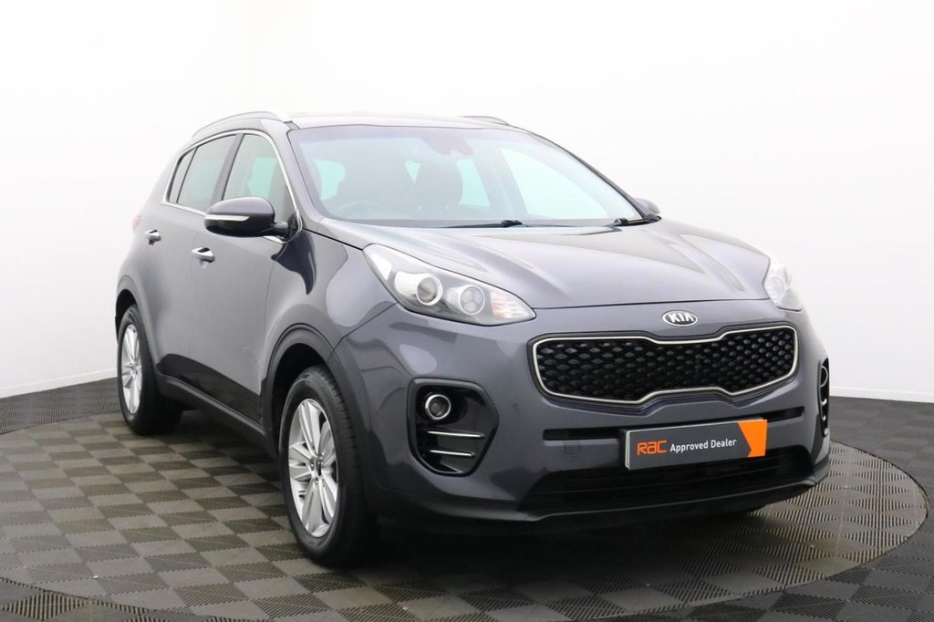 USED 2017 66 KIA SPORTAGE 1.7 CRDi 2 SUV 5dr Diesel Manual Euro 6 (s/s) (114 bhp) Sat Nav DAB