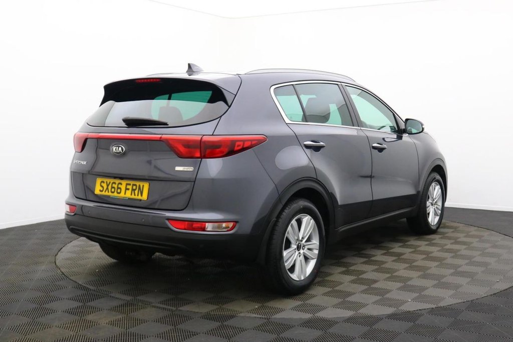 USED 2017 66 KIA SPORTAGE 1.7 CRDi 2 SUV 5dr Diesel Manual Euro 6 (s/s) (114 bhp) Sat Nav DAB