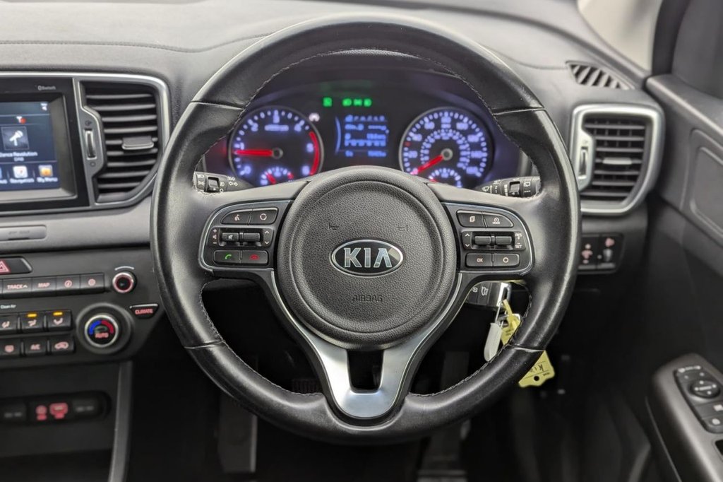USED 2017 66 KIA SPORTAGE 1.7 CRDi 2 SUV 5dr Diesel Manual Euro 6 (s/s) (114 bhp) Sat Nav DAB