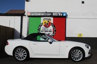 USED 2017 17 FIAT 124 1.4 MultiAir Lusso Convertible 2dr Petrol Euro 6 (140 ps) VIEW AND RESERVE ONLINE OR CALL 01527-853940 FOR MORE INFO.