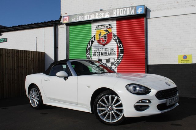 2017 17 Fiat 124 1.4 MultiAir Lusso Convertible 2dr Petrol Euro 6 (140 ps)