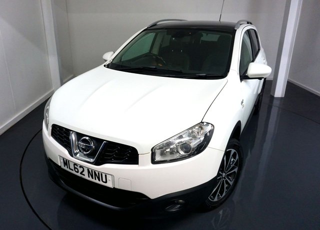2012 62 Nissan Qashqai 1.5 dCi n-tec+ SUV-2 FORMER KEEPERS-FIXED PANORAMIC GLASS ROOF-BLUETOOTH-CRUISE CONTROL-SATNAV-REVERSE CAMERA-360 CAMERA-ELECTRIC FOLDING MIRRORS-DUAL ZONE CLIMATE CONTROL