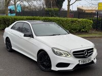 USED 2015 15 MERCEDES-BENZ E-CLASS 2.1 E220 BlueTEC AMG Night Edition Saloon 4dr Diesel G-Tronic+ Euro 6 (s/s) (177 ps) 