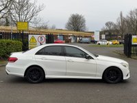 USED 2015 15 MERCEDES-BENZ E-CLASS 2.1 E220 BlueTEC AMG Night Edition Saloon 4dr Diesel G-Tronic+ Euro 6 (s/s) (177 ps) 
