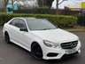USED 2015 15 MERCEDES-BENZ E-CLASS 2.1 E220 BlueTEC AMG Night Edition Saloon 4dr Diesel G-Tronic+ Euro 6 (s/s) (177 ps) 