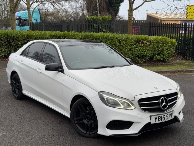 2015 15 Mercedes-Benz E-Class 2.1 E220 BlueTEC AMG Night Edition Saloon 4dr Diesel G-Tronic+ Euro 6 (s/s) (177 ps)