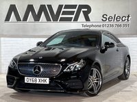 USED 2018 68 MERCEDES-BENZ E-CLASS 2.0 E220d AMG Line (Premium) Coupe 2dr Diesel G-Tronic+ Euro 6 (s/s) (194 ps) 