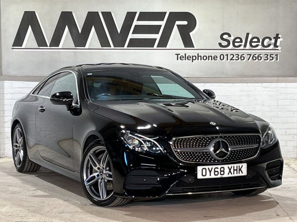 USED 2018 68 MERCEDES-BENZ E-CLASS 2.0 E220d AMG Line (Premium) Coupe 2dr Diesel G-Tronic+ Euro 6 (s/s) (194 ps) 