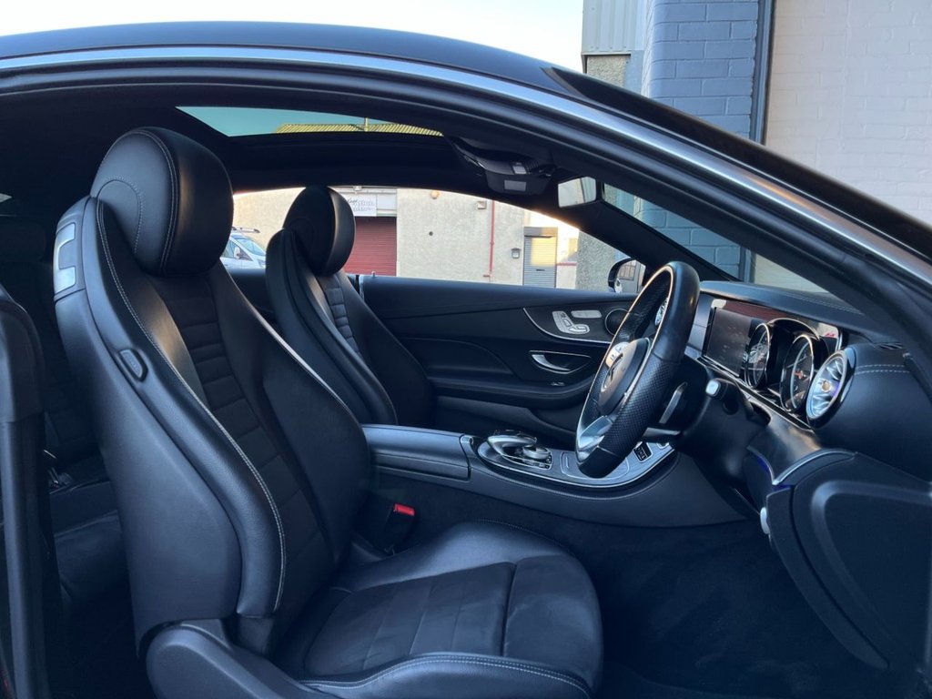 USED 2018 68 MERCEDES-BENZ E-CLASS 2.0 E220d AMG Line (Premium) Coupe 2dr Diesel G-Tronic+ Euro 6 (s/s) (194 ps) 