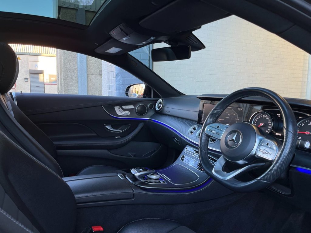USED 2018 68 MERCEDES-BENZ E-CLASS 2.0 E220d AMG Line (Premium) Coupe 2dr Diesel G-Tronic+ Euro 6 (s/s) (194 ps) 