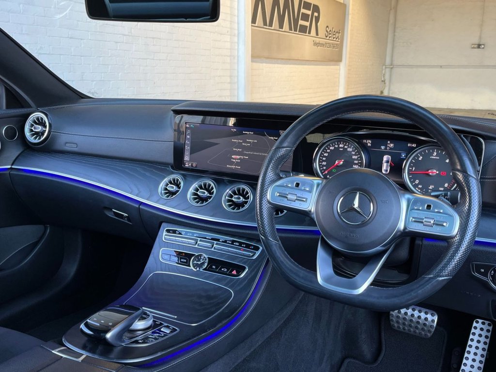 USED 2018 68 MERCEDES-BENZ E-CLASS 2.0 E220d AMG Line (Premium) Coupe 2dr Diesel G-Tronic+ Euro 6 (s/s) (194 ps) 