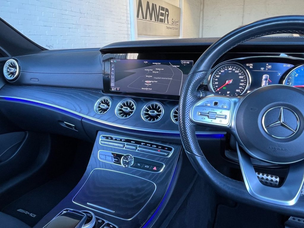 USED 2018 68 MERCEDES-BENZ E-CLASS 2.0 E220d AMG Line (Premium) Coupe 2dr Diesel G-Tronic+ Euro 6 (s/s) (194 ps) 