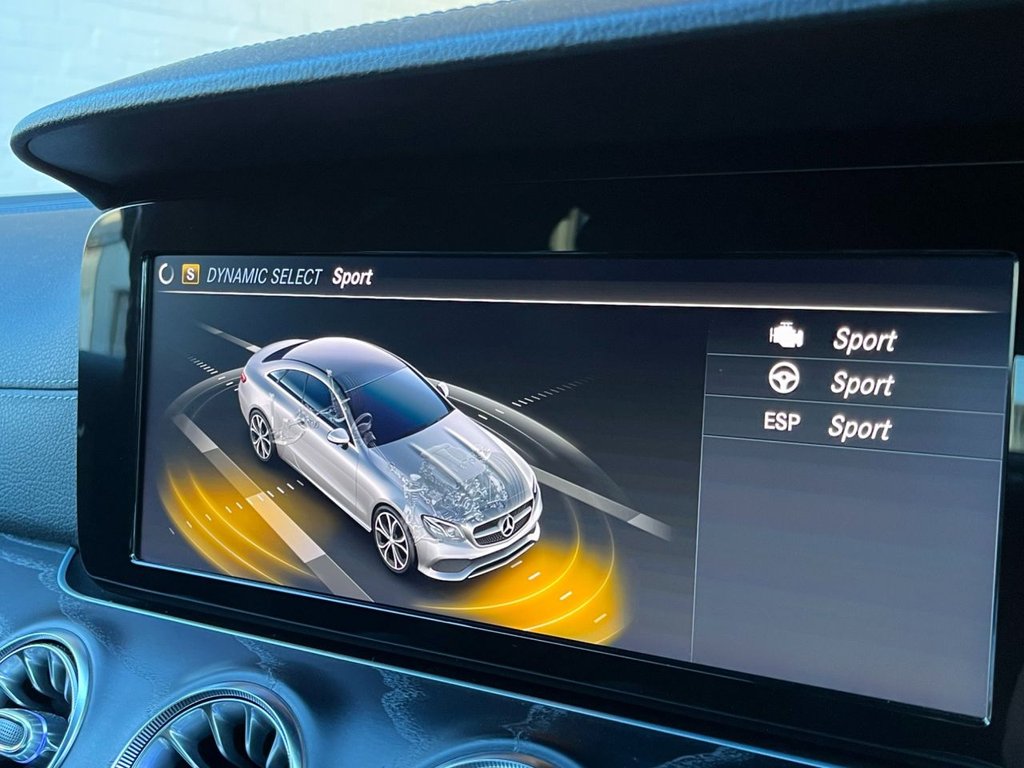 USED 2018 68 MERCEDES-BENZ E-CLASS 2.0 E220d AMG Line (Premium) Coupe 2dr Diesel G-Tronic+ Euro 6 (s/s) (194 ps) 