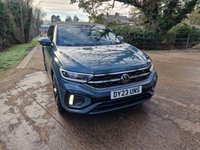 USED 2023 23 VOLKSWAGEN T-ROC 1.5 TSI R-Line Convertible 2dr Petrol Manual 2WD Euro 6 (s/s) (150 ps) 8.9% APR FINANCE RATES