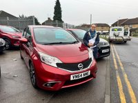 USED 2014 64 NISSAN NOTE 1.5 dCi Tekna Hatchback 5dr Diesel Manual Euro 5 (s/s) (90 ps) &pound;200 TO SECURE, DELIVERY AVAILABLE