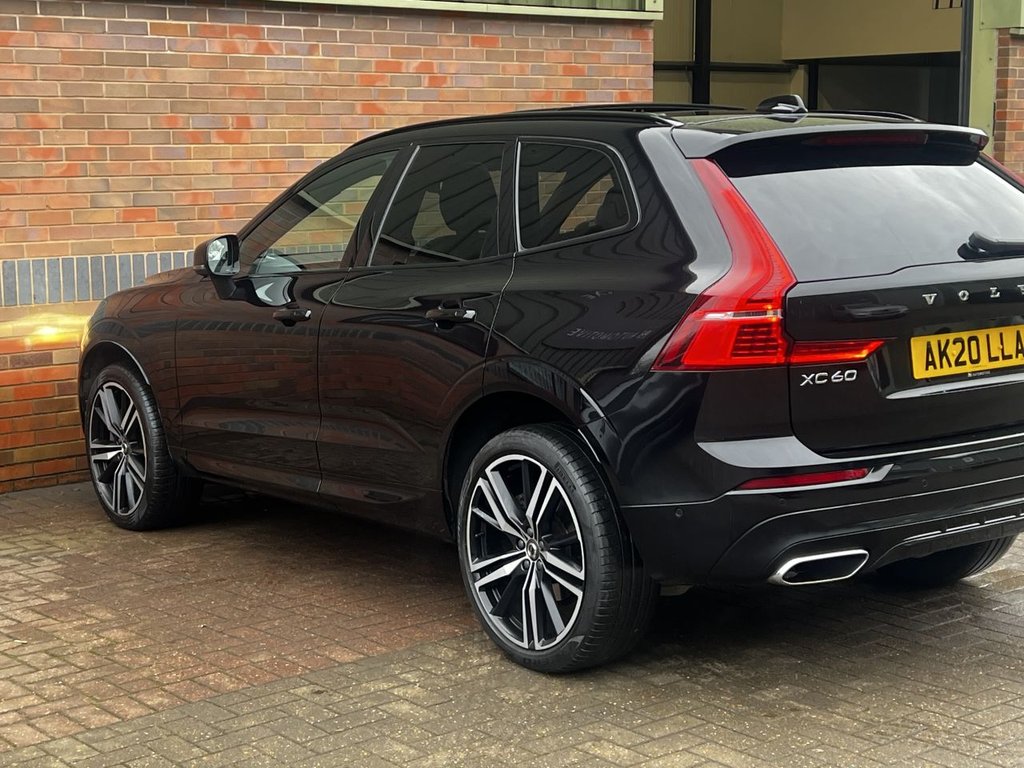USED 2020 20 VOLVO XC60 2.0 B5 MHEV R-Design Pro SUV 5dr Petrol Hybrid Auto AWD Euro 6 (s/s) (250 ps) PANORAMIC ROOF|2 YEAR WARRANTY
