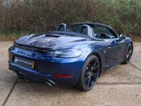 USED 2018 18 PORSCHE 718 BOXSTER 2.5T GTS Convertible 2dr Petrol PDK Euro 6 (s/s) (365 ps) FULL PORSCHE HISTORY, PORSCHE WARRANTY TO MARCH 2026, BOSE, PASM, CHRONO, SPORTS EXHAUST, CAR PLAY MIRRORLINK, PDK, HEATED SEATS, NIGHT BLUE PAINTWORK