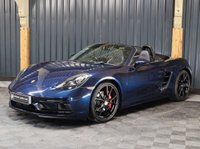USED 2018 18 PORSCHE 718 BOXSTER 2.5T GTS Convertible 2dr Petrol PDK Euro 6 (s/s) (365 ps) FULL PORSCHE HISTORY, PORSCHE WARRANTY TO MARCH 2026, BOSE, PASM, CHRONO, SPORTS EXHAUST, CAR PLAY MIRRORLINK, PDK, HEATED SEATS, NIGHT BLUE PAINTWORK