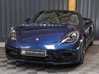 USED 2018 18 PORSCHE 718 BOXSTER 2.5T GTS Convertible 2dr Petrol PDK Euro 6 (s/s) (365 ps) FULL PORSCHE HISTORY, PORSCHE WARRANTY TO MARCH 2026, BOSE, PASM, CHRONO, SPORTS EXHAUST, CAR PLAY MIRRORLINK, PDK, HEATED SEATS, NIGHT BLUE PAINTWORK
