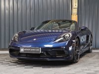 USED 2018 18 PORSCHE 718 BOXSTER 2.5T GTS Convertible 2dr Petrol PDK Euro 6 (s/s) (365 ps) FULL PORSCHE HISTORY, PORSCHE WARRANTY TO MARCH 2026, BOSE, PASM, CHRONO, SPORTS EXHAUST, CAR PLAY MIRRORLINK, PDK, HEATED SEATS, NIGHT BLUE PAINTWORK
