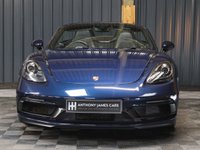 USED 2018 18 PORSCHE 718 BOXSTER 2.5T GTS Convertible 2dr Petrol PDK Euro 6 (s/s) (365 ps) FULL PORSCHE HISTORY, PORSCHE WARRANTY TO MARCH 2026, BOSE, PASM, CHRONO, SPORTS EXHAUST, CAR PLAY MIRRORLINK, PDK, HEATED SEATS, NIGHT BLUE PAINTWORK