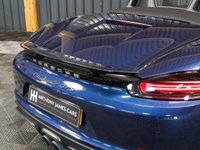 USED 2018 18 PORSCHE 718 BOXSTER 2.5T GTS Convertible 2dr Petrol PDK Euro 6 (s/s) (365 ps) FULL PORSCHE HISTORY, PORSCHE WARRANTY TO MARCH 2026, BOSE, PASM, CHRONO, SPORTS EXHAUST, CAR PLAY MIRRORLINK, PDK, HEATED SEATS, NIGHT BLUE PAINTWORK