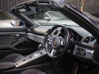 USED 2018 18 PORSCHE 718 BOXSTER 2.5T GTS Convertible 2dr Petrol PDK Euro 6 (s/s) (365 ps) FULL PORSCHE HISTORY, PORSCHE WARRANTY TO MARCH 2026, BOSE, PASM, CHRONO, SPORTS EXHAUST, CAR PLAY MIRRORLINK, PDK, HEATED SEATS, NIGHT BLUE PAINTWORK