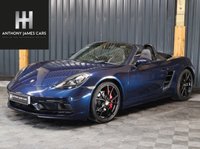 USED 2018 18 PORSCHE 718 BOXSTER 2.5T GTS Convertible 2dr Petrol PDK Euro 6 (s/s) (365 ps) FULL PORSCHE HISTORY, PORSCHE WARRANTY TO MARCH 2026, BOSE, PASM, CHRONO, SPORTS EXHAUST, CAR PLAY MIRRORLINK, PDK, HEATED SEATS, NIGHT BLUE PAINTWORK