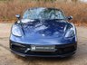 USED 2018 18 PORSCHE 718 BOXSTER 2.5T GTS Convertible 2dr Petrol PDK Euro 6 (s/s) (365 ps) FULL PORSCHE HISTORY, PORSCHE WARRANTY TO MARCH 2026, BOSE, PASM, CHRONO, SPORTS EXHAUST, CAR PLAY MIRRORLINK, PDK, HEATED SEATS, NIGHT BLUE PAINTWORK