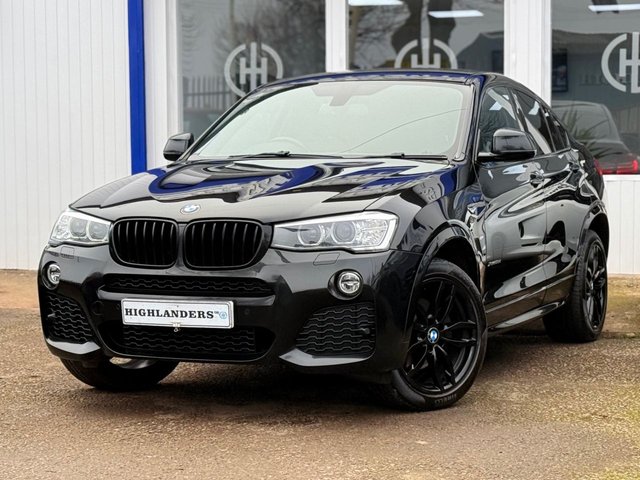 2015 65 BMW X4 2.0 20D M SPORT BLACK PACK SAT NAV SENSORS LEATHER DIESEL AUTO XDRIVE EURO 6 (S/S) (190 BHP)