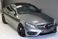 USED 2017 67 MERCEDES-BENZ C-CLASS C250D 2.1 AMG LINE PREMIUM PLUS FULL DECHROME PANO ROOF BURMESTER