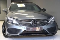 USED 2017 67 MERCEDES-BENZ C-CLASS C250D 2.1 AMG LINE PREMIUM PLUS FULL DECHROME PANO ROOF BURMESTER