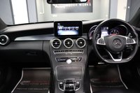 USED 2017 67 MERCEDES-BENZ C-CLASS C250D 2.1 AMG LINE PREMIUM PLUS FULL DECHROME PANO ROOF BURMESTER