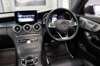 USED 2017 67 MERCEDES-BENZ C-CLASS C250D 2.1 AMG LINE PREMIUM PLUS FULL DECHROME PANO ROOF BURMESTER