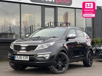 USED 2011 61 KIA SPORTAGE 2.0 CRDi KX-3 SUV 5dr Diesel Auto AWD Euro 5 (134 bhp) PAN SUNROOF + HEATED SEATS