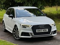 USED 2017 17 AUDI A3 1.4 TFSI CoD Black Edition Sportback 5dr Petrol Manual Euro 6 (s/s) (150 ps) 