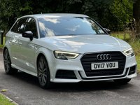USED 2017 17 AUDI A3 1.4 TFSI CoD Black Edition Sportback 5dr Petrol Manual Euro 6 (s/s) (150 ps) 