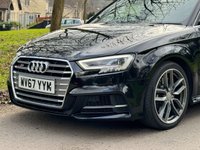 USED 2017 67 AUDI S3 2.0 TFSI Sportback 5dr Petrol S Tronic quattro Euro 6 (s/s) (310 ps) 