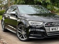 USED 2017 67 AUDI S3 2.0 TFSI Sportback 5dr Petrol S Tronic quattro Euro 6 (s/s) (310 ps) 