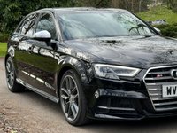 USED 2017 67 AUDI S3 2.0 TFSI Sportback 5dr Petrol S Tronic quattro Euro 6 (s/s) (310 ps) 