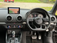 USED 2017 67 AUDI S3 2.0 TFSI Sportback 5dr Petrol S Tronic quattro Euro 6 (s/s) (310 ps) 