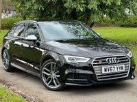 USED 2017 67 AUDI S3 2.0 TFSI Sportback 5dr Petrol S Tronic quattro Euro 6 (s/s) (310 ps) 